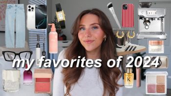 2024 FAVORITES: fashion, beauty, lifestyle, & more