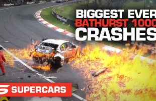 Biggest EVER Bathurst 1000 crashes