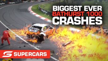 Biggest EVER Bathurst 1000 crashes
