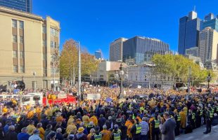 Thousands participate in protest against