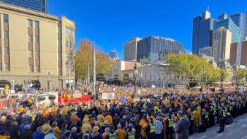 Thousands participate in protest against