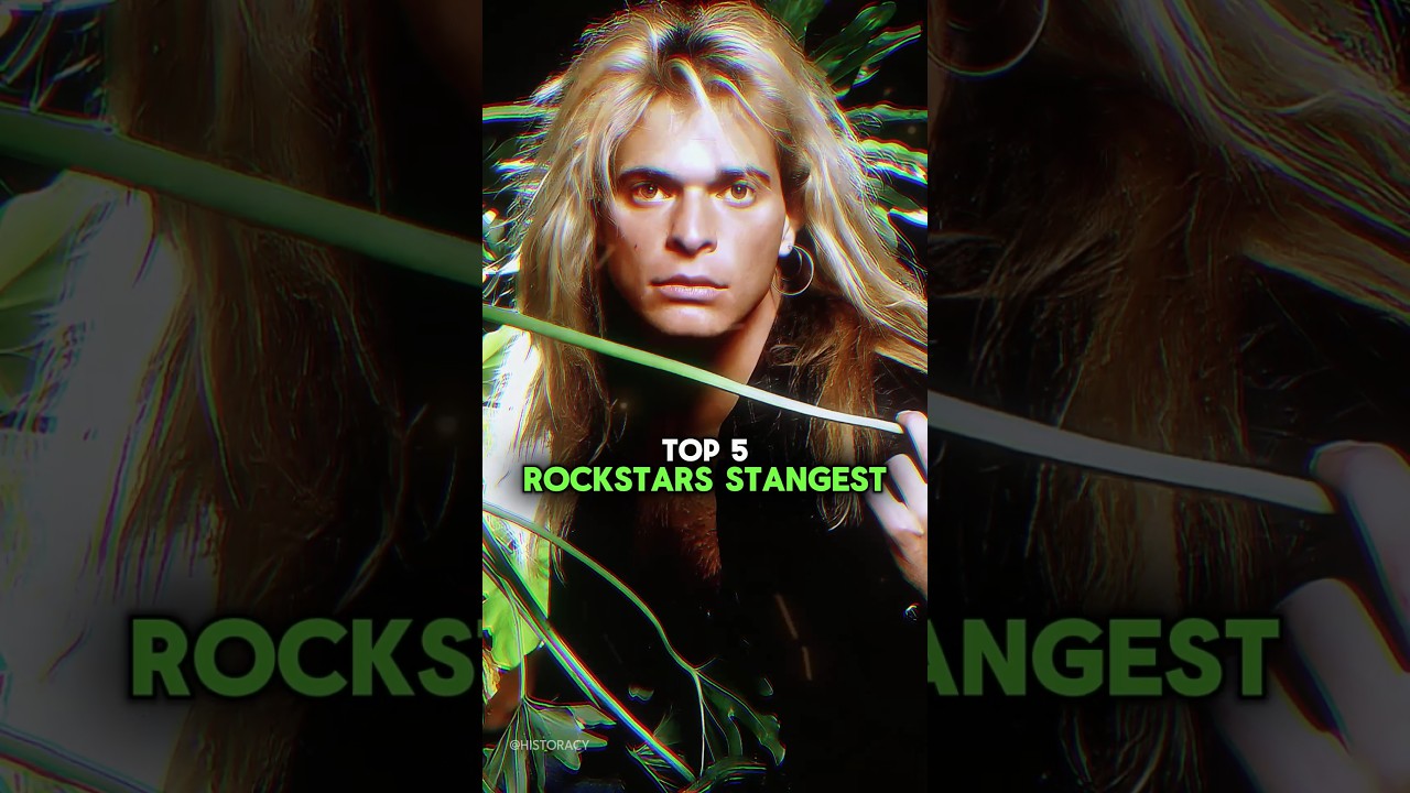 TOP 5 ROCKSTARS STRANGEST