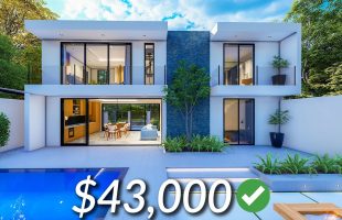 (6×12 Meters) Modern House Design |