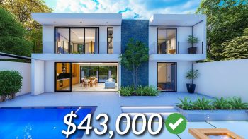 (6×12 Meters) Modern House Design |