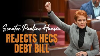Senator Pauline Hanson