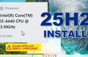 🖥️Windows 11 25H2: Install on Any Unsupported PC